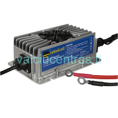 Rebelcell 29.4V/20A Ličio jonų įkroviklis IP65 Rebelcell 29.4V/20A Ličio jonų įkroviklis IP65